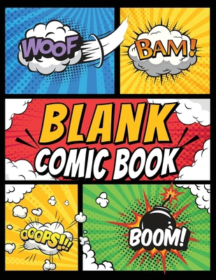 Blank Comic Book Panels: Draw Your own Comics A... 1998058298 Book Cover