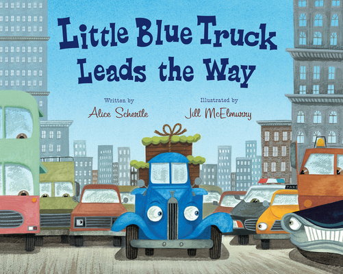 Little Blue Truck Leads the Way Big Book 0547850603 Book Cover