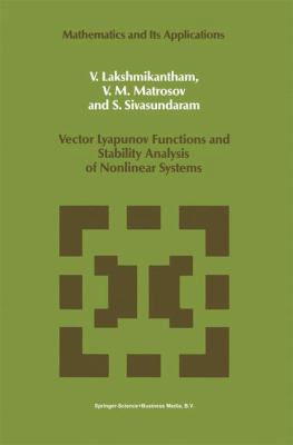 Vector Lyapunov Functions and Stability Analysi... 0792311523 Book Cover