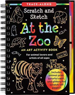 Scratch & Sketch at the Zoo (Trace-Along) [With... 1441305734 Book Cover