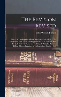 The Revision Revised: Three Articles Reprinted ... 1016207751 Book Cover