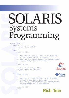 Solaris Systems Programming (Paperback) 0768682231 Book Cover