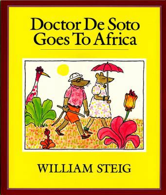 Doctor de Soto Goes to Africa Book and Tape [Wi... [Large Print] 0694700037 Book Cover