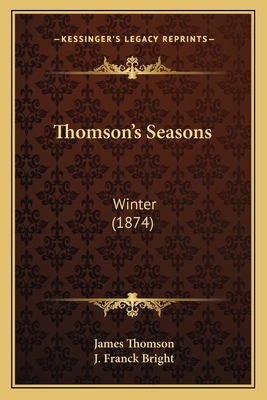 Thomson's Seasons: Winter (1874) 1165652943 Book Cover