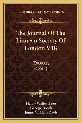 The Journal Of The Linnean Society Of London V1... 1167228936 Book Cover