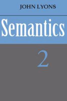 Semantics: Volume 2 0511620616 Book Cover