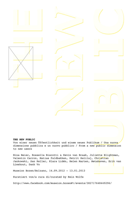 The New Public 3863352408 Book Cover