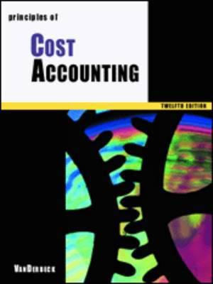 Principles of Cost Accounting 0324100949 Book Cover