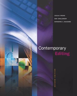 Contemporary Editing 0072853980 Book Cover