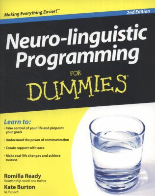 Neuro-Linguistic Programming for Dummies 0470665432 Book Cover