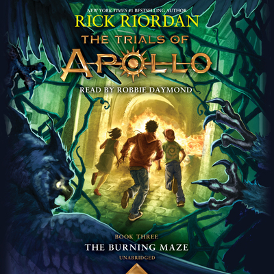 The Trials of Apollo: The Burning Maze 0525529144 Book Cover
