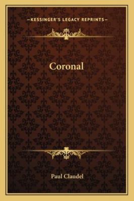 Coronal 1163163333 Book Cover