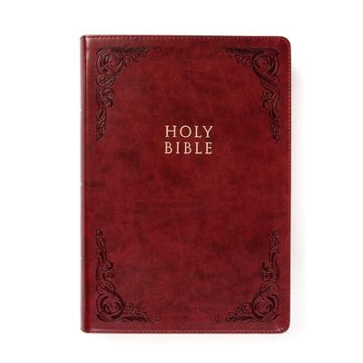 KJV Super Giant Print Reference Bible, Burgundy... [Large Print] 1087743095 Book Cover