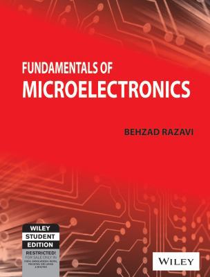 Fundamentals of Microelectronics 8126523077 Book Cover