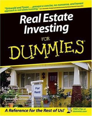 Real Estate Investing For Dummies 0764525654 Book Cover