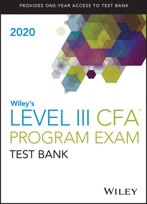 Wileys Level III Cfa Program Study Guide + Test... 111966232X Book Cover