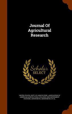 Journal Of Agricultural Research 1344909671 Book Cover