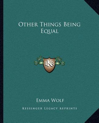 Other Things Being Equal 1162678100 Book Cover