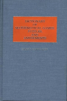 Dictionary of Language Games, Puzzles, and Amus... 0313244677 Book Cover