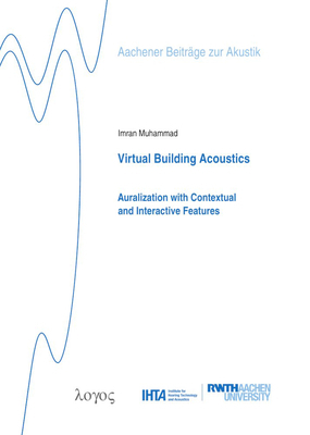 Virtual Building Acoustics: Auralization with C... 383255601X Book Cover