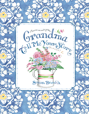 Grandma Tell Me Your Story (Blue): Keepsake Jou... 1645589129 Book Cover