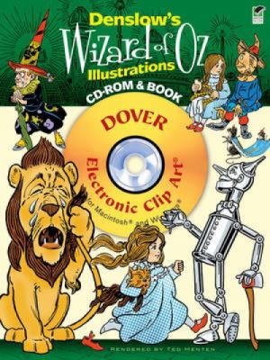 Denslow's Wizard of Oz Illustrations [With CDROM] 0486991466 Book Cover