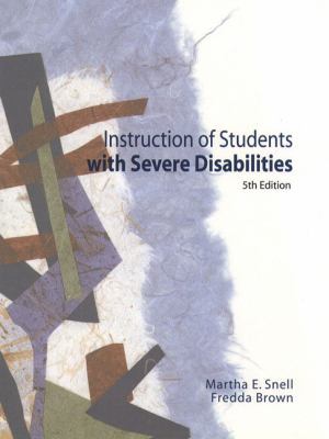 Instruction of Students with Severe Disabilitie... 0130142476 Book Cover