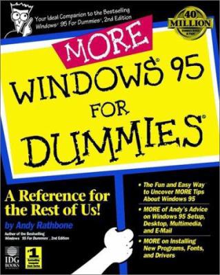 More Windows 95 For Dummies (Serial) 156884607X Book Cover