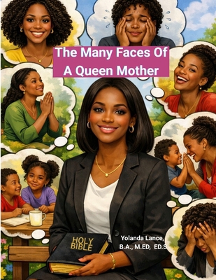The Many Faces of a Queen Mother [Large Print] 1972454390 Book Cover