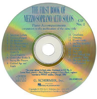 The First Book of Mezzo-Soprano/Alto Solos 0793586402 Book Cover