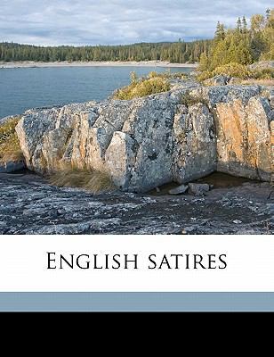 English Satires 1176604066 Book Cover