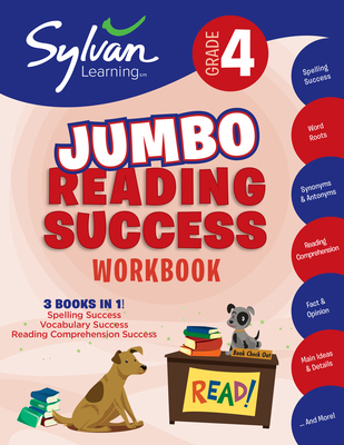 4th Grade Jumbo Reading Success Workbook: 3 Boo... 0375430075 Book Cover
