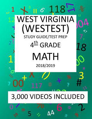 4th Grade WEST VIRGINIA WESTEST TEST, 2019 MATH... 1727465040 Book Cover