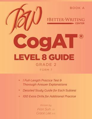 CogAT Level 8 (Grade 2) Guide: Book A 1939750059 Book Cover