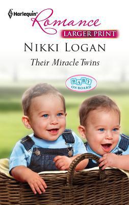 Their Miracle Twins [Large Print] 0373741596 Book Cover