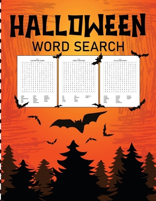 Halloween Word Search: Puzzle Activity Book For... 1953332145 Book Cover