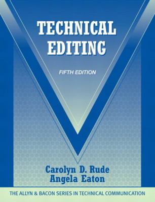 Technical Editing 0205786715 Book Cover