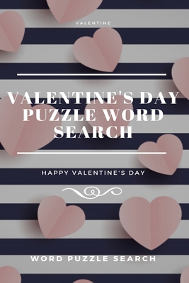 Valentine Valentine's Day puzzle Word Search Ha... [Large Print] 1655339397 Book Cover