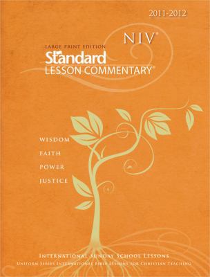 NIV® Standard Lesson Commentary® Large Print 20... [Large Print] 0784723885 Book Cover