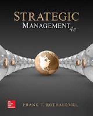 Strategic Management 1259927628 Book Cover