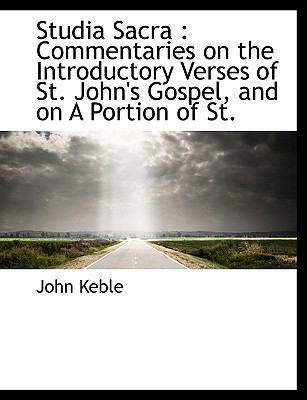 Studia Sacra: Commentaries on the Introductory ... 1113906529 Book Cover