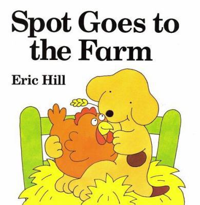 Spot Goes to the Farm [Large Print] 0399214348 Book Cover