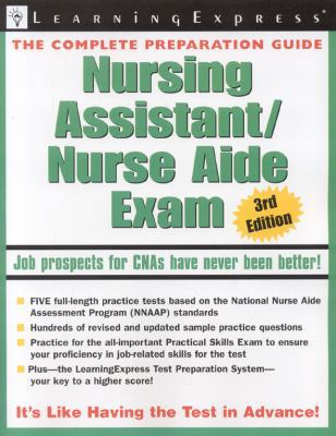 Nursing Assistant/Nurse Aide Exam 1576855473 Book Cover