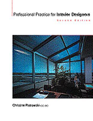 Professional Practice for Interior Designers 0442016840 Book Cover