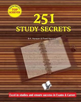 251 Study Secrets Top Achiever 9381384797 Book Cover