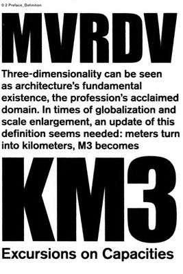 アート・デザイン・音楽 KM3 Excursions on Capacities-MVRDV Mvrdv: Km3: Excursions on Capacity book by MVRDV