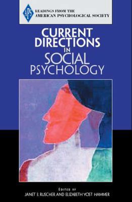 Current Directions in Social Psychology 0131895834 Book Cover