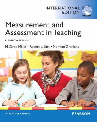 Measurement and Assessment in Teaching 0132954818 Book Cover