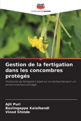 Gestion de la fertigation dans les concombres p... [French] 6208893763 Book Cover