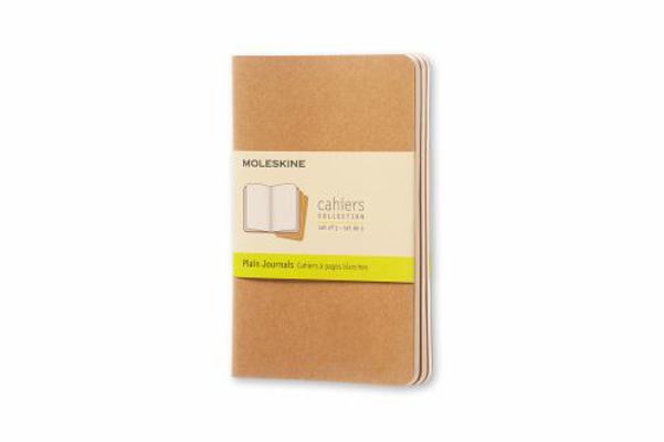 Moleskine Cahier Journal (Set of 3), Pocket, Pl... 8883704940 Book Cover